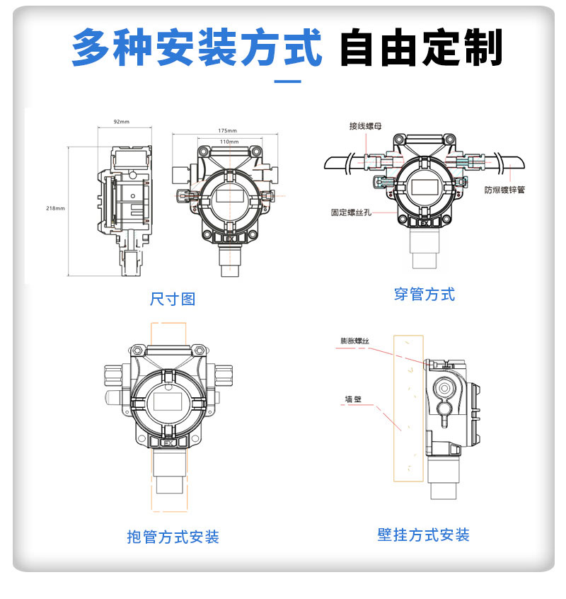 13-s400四合一气体探测报警器